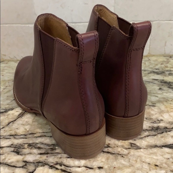 Madewell Carina leather ankle boots aa185 - Picture 2 of 4
